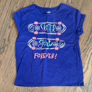 OshKosh B'gosh Purple Skater Girl Tee